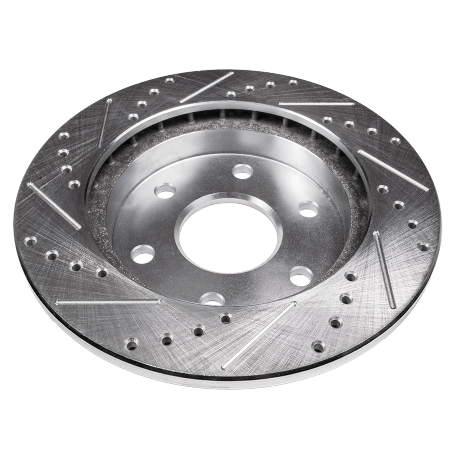 Detroit Axle - Rear Drilled Brake Rotors for Sprinter 1500 2500 3500 3500XD 4500 - 8