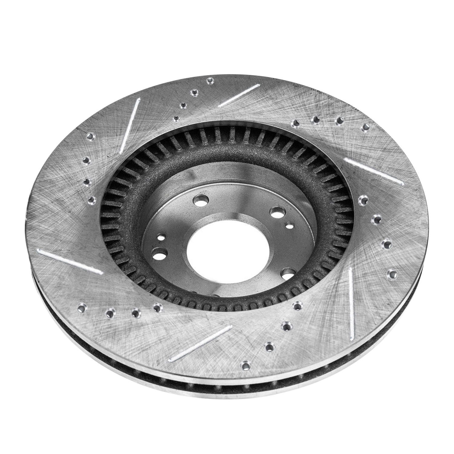 Detroit Axle - Front Drilled Slotted Brake Rotors for 2009-2011 Hyundai Genesis - 8