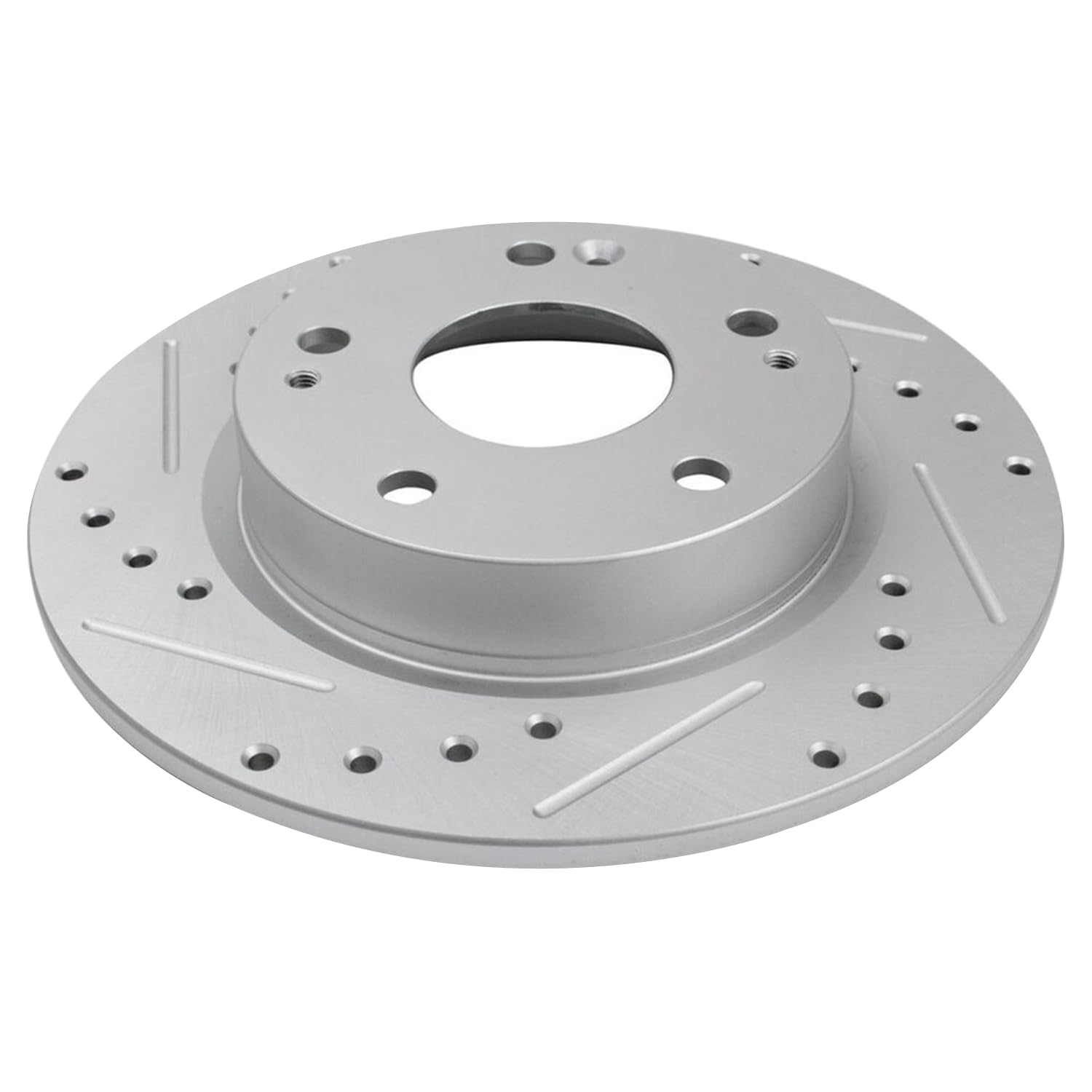 Detroit Axle - Rear Drilled and Slotted Brake Rotors for 2021-2023 Acura TLX - 7
