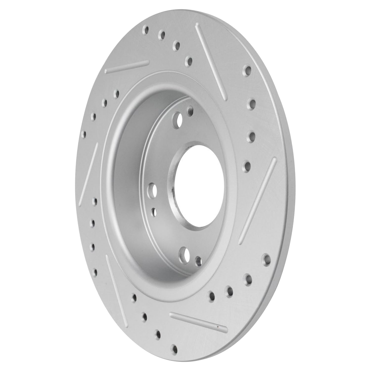 Detroit Axle - Rear Drilled and Slotted Brake Rotors for 2021-2023 Acura TLX - 6