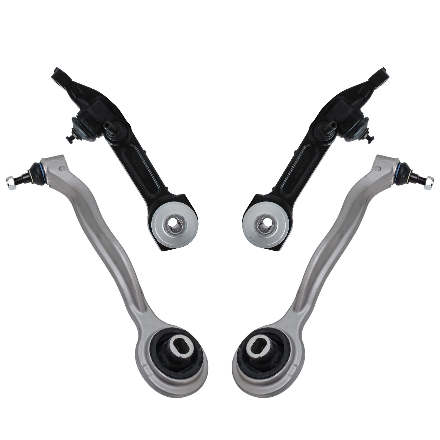 4pc Front Lower Forward Rearward Control Arms w/Ball Joints Kit