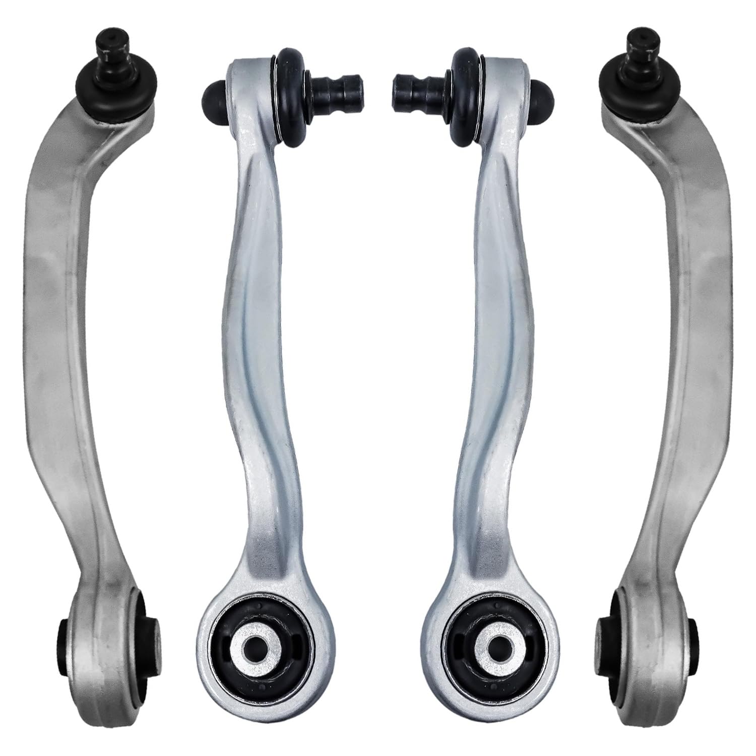 4pc Front Upper Forward Rearward Control Arms w/Ball Joints Kit