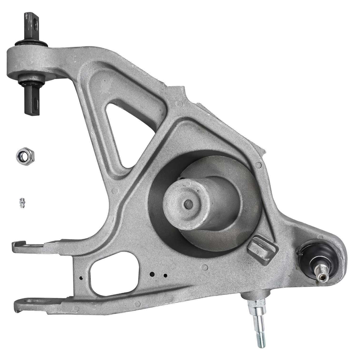 Rear Left Lower Suspension Control Arm and Ball Joint Assembly | Detroit Axle K80351 Fits Buick Pontiac Chevrolet - 8