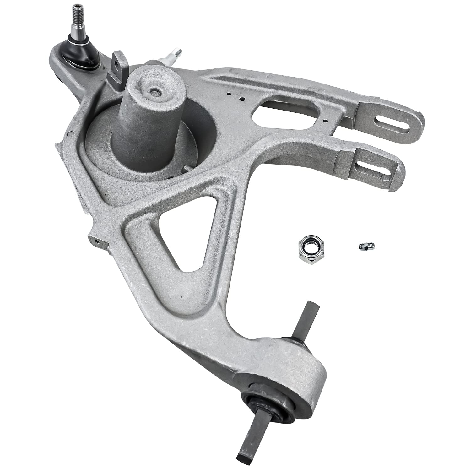 Rear Left Lower Suspension Control Arm and Ball Joint Assembly | Detroit Axle K80351 Fits Buick Pontiac Chevrolet - 5