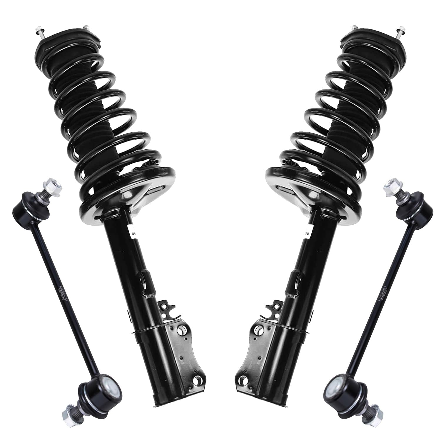 4pc Rear Struts Sway Bar Links Suspension Kit