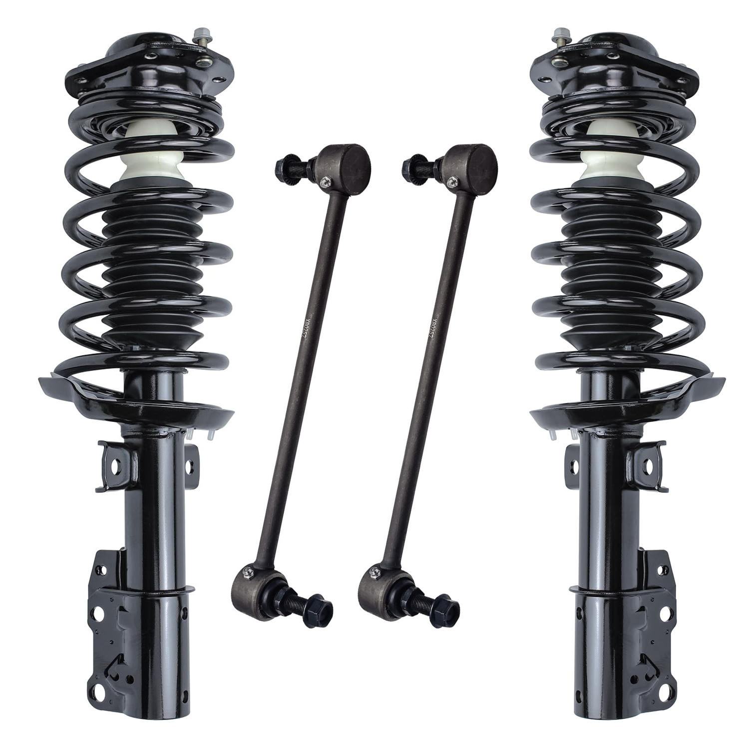 4pc Front Struts Sway Bar Links Suspension Kit