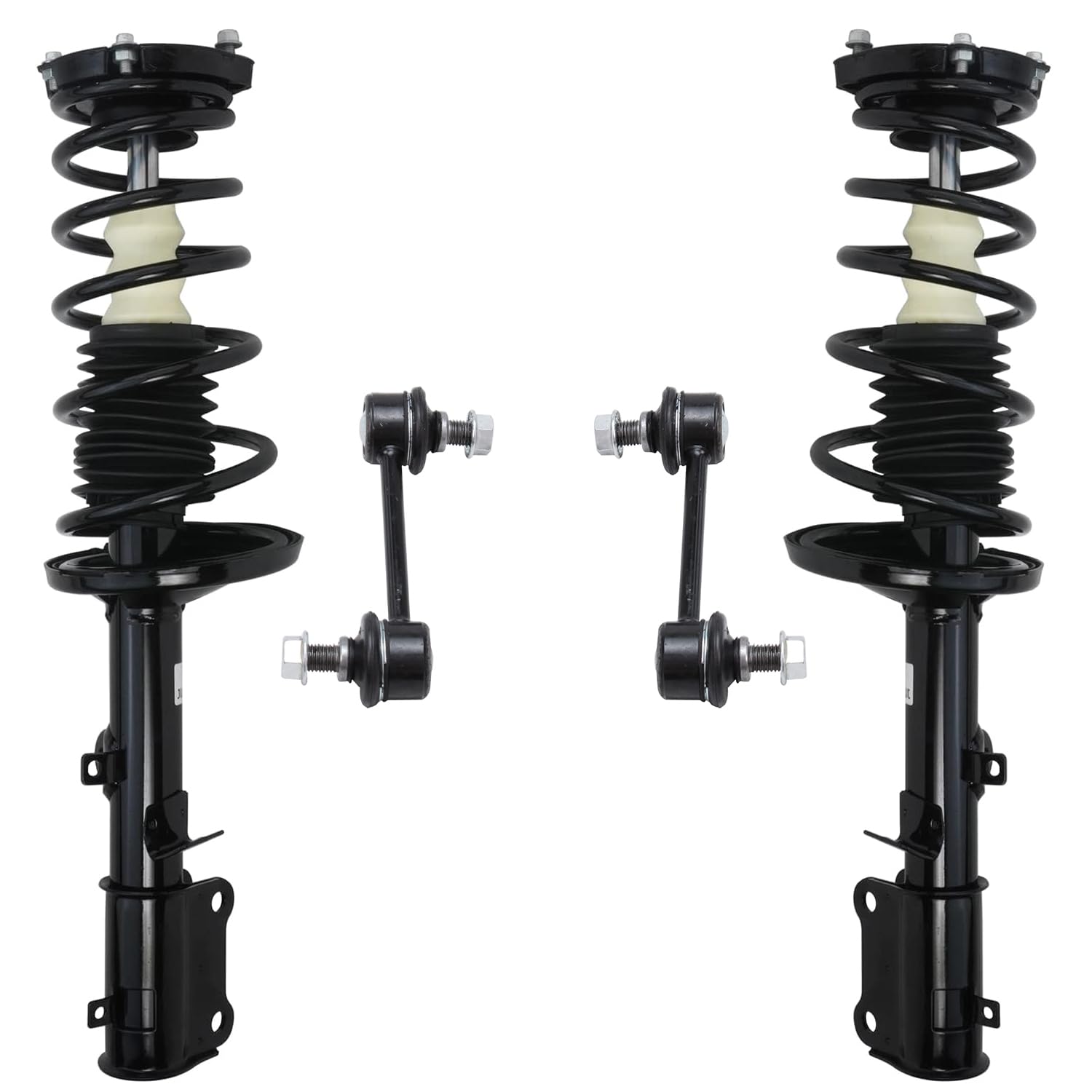 4pc Rear Struts Sway Bar Links Suspension Kit