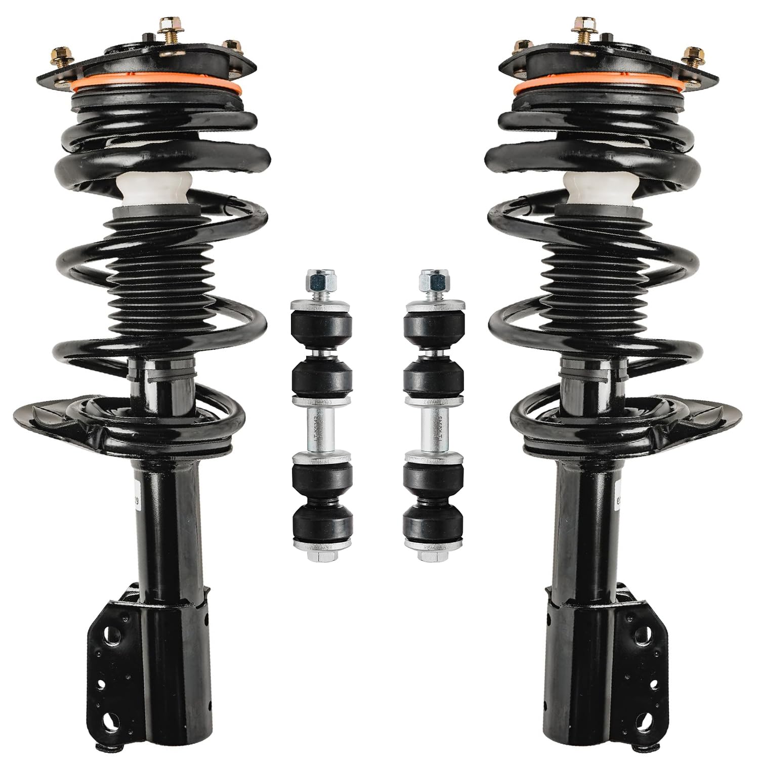 4pc Front Struts Sway Bar Links Suspension Kit
