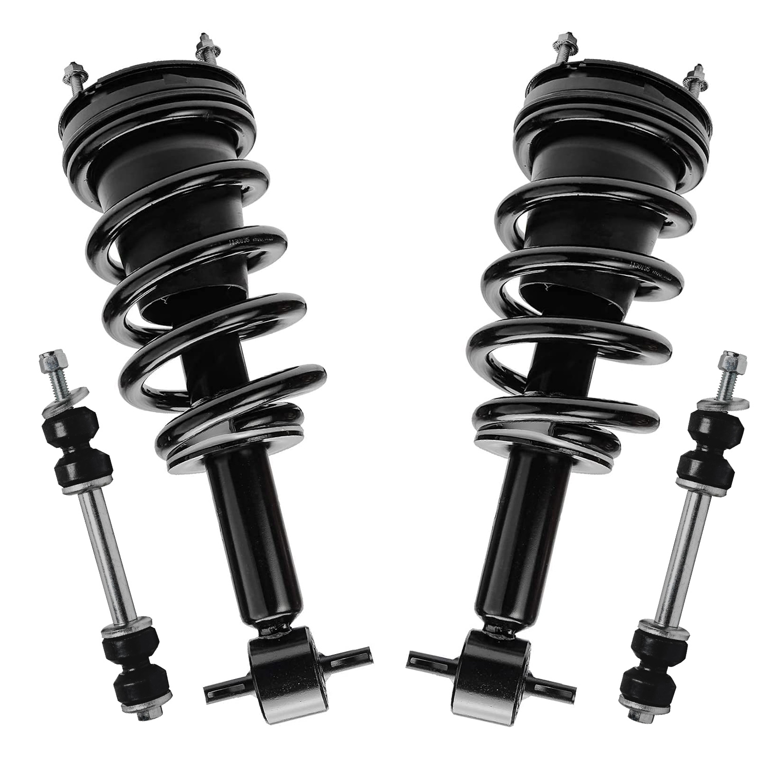 4pc Front Struts Sway Bar Links Suspension Kit