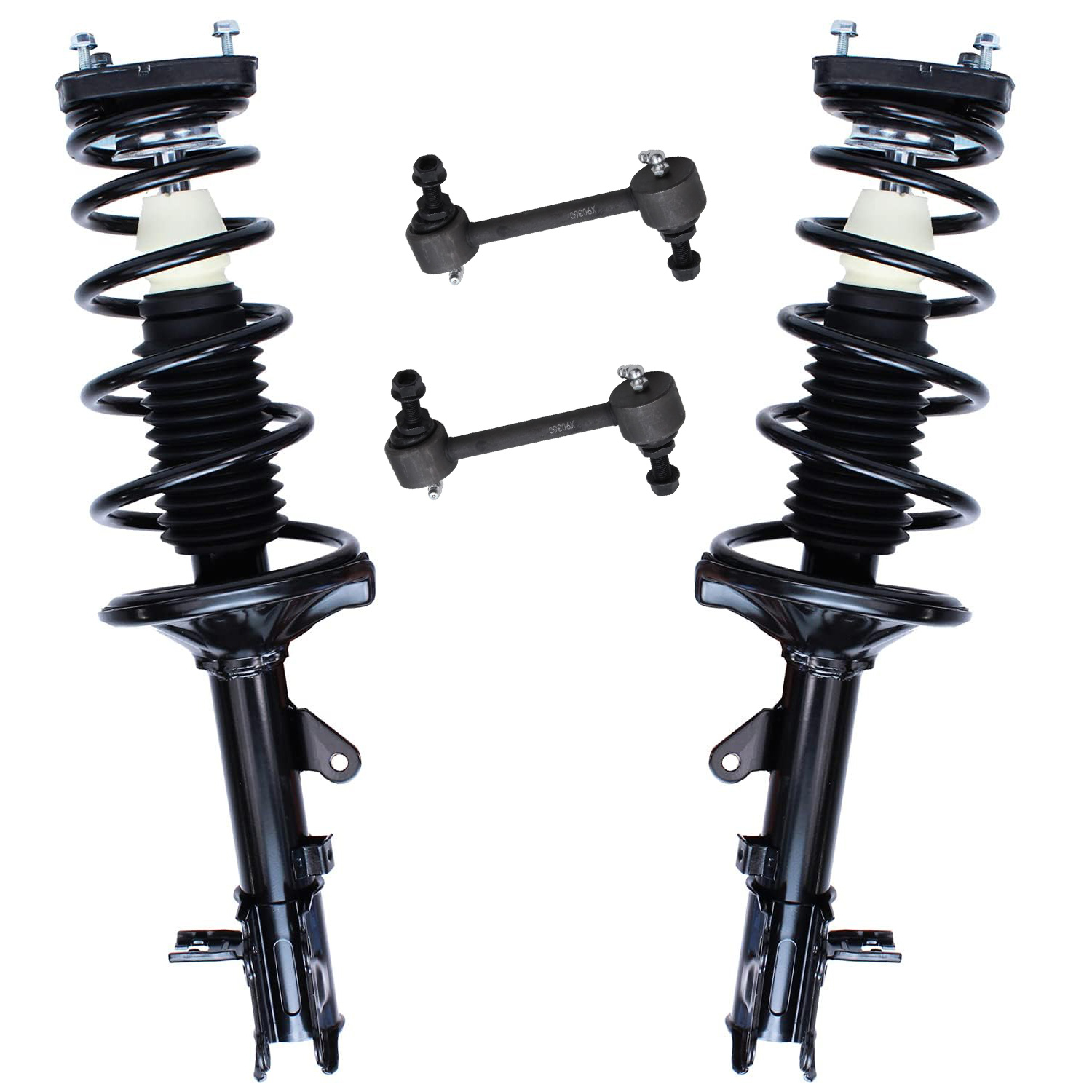4pc Rear Struts Sway Bar Links Suspension Kit