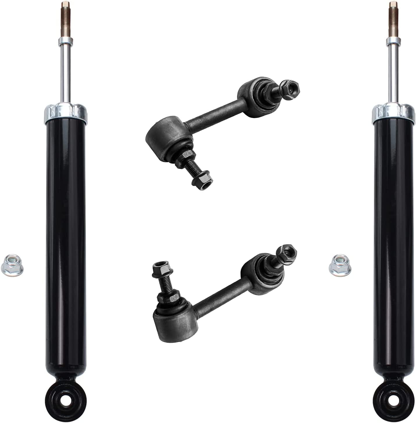 thumbnail image 2 of Complete Strut & Shock Assembly Set For 2003-2007 Nissan Murano – Front & Rear (4 Pieces) By Topliftsupport 2 of 3
