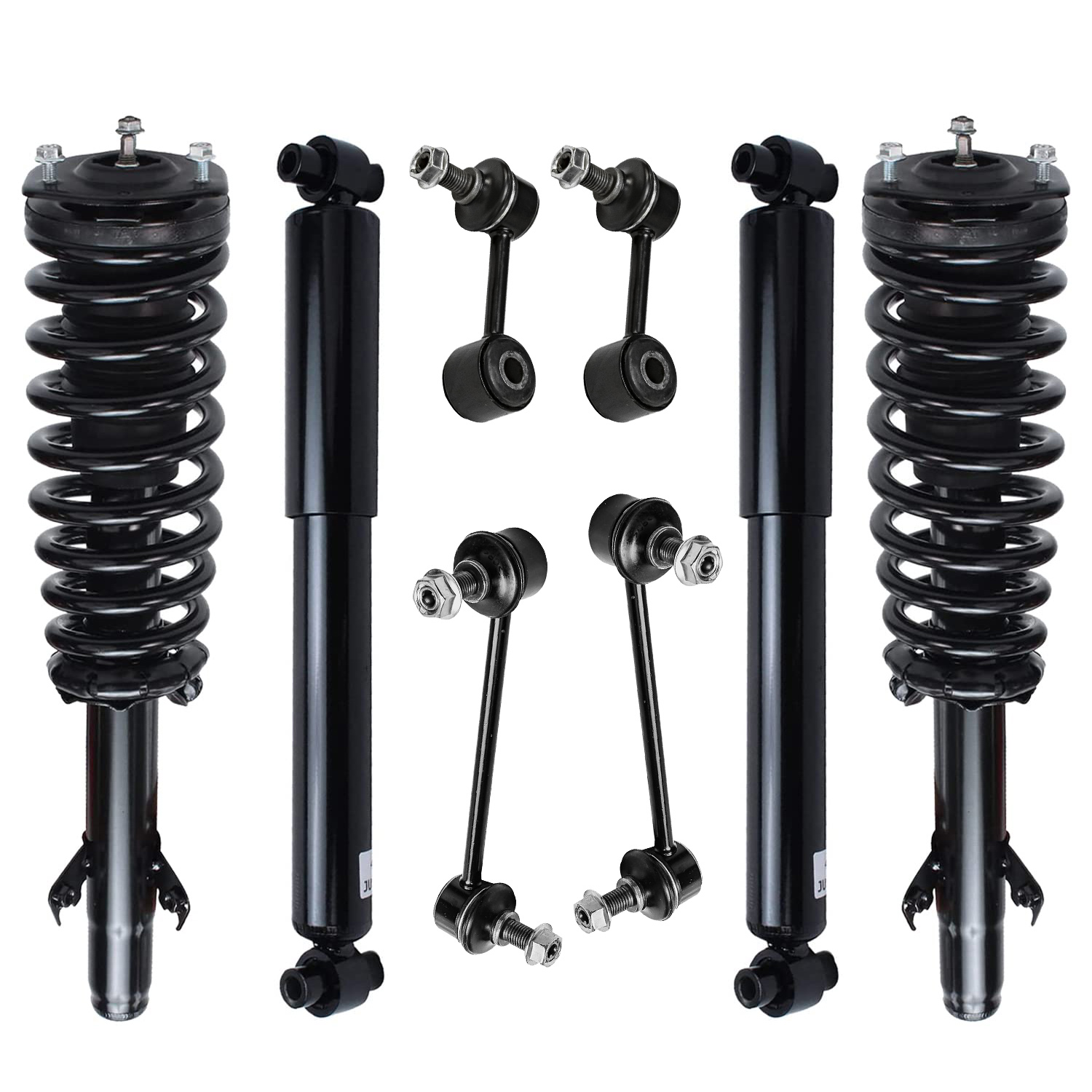 8pc Front Struts Rear Shocks Sway Bar Links Suspension Kit