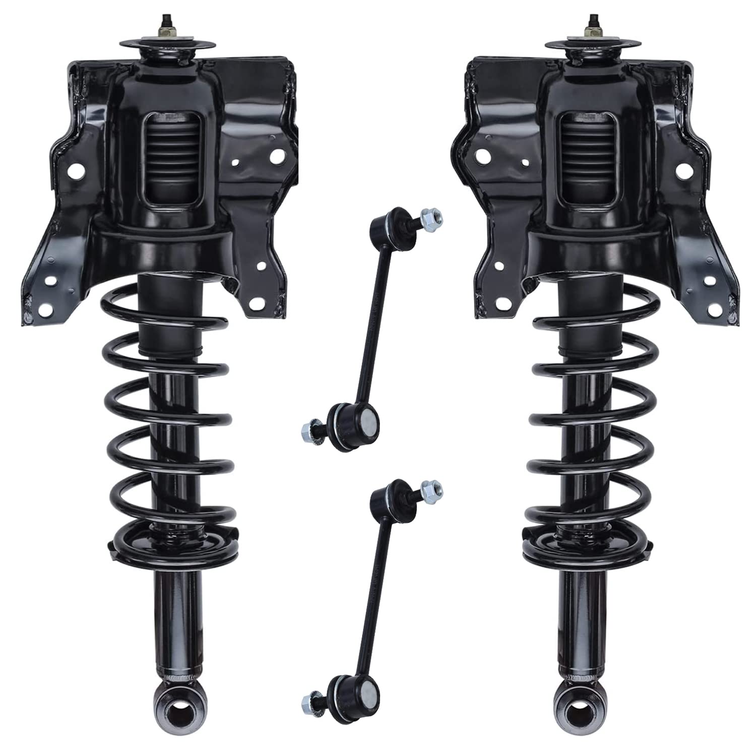 4pc Rear Struts Sway Bar Links Suspension Kit