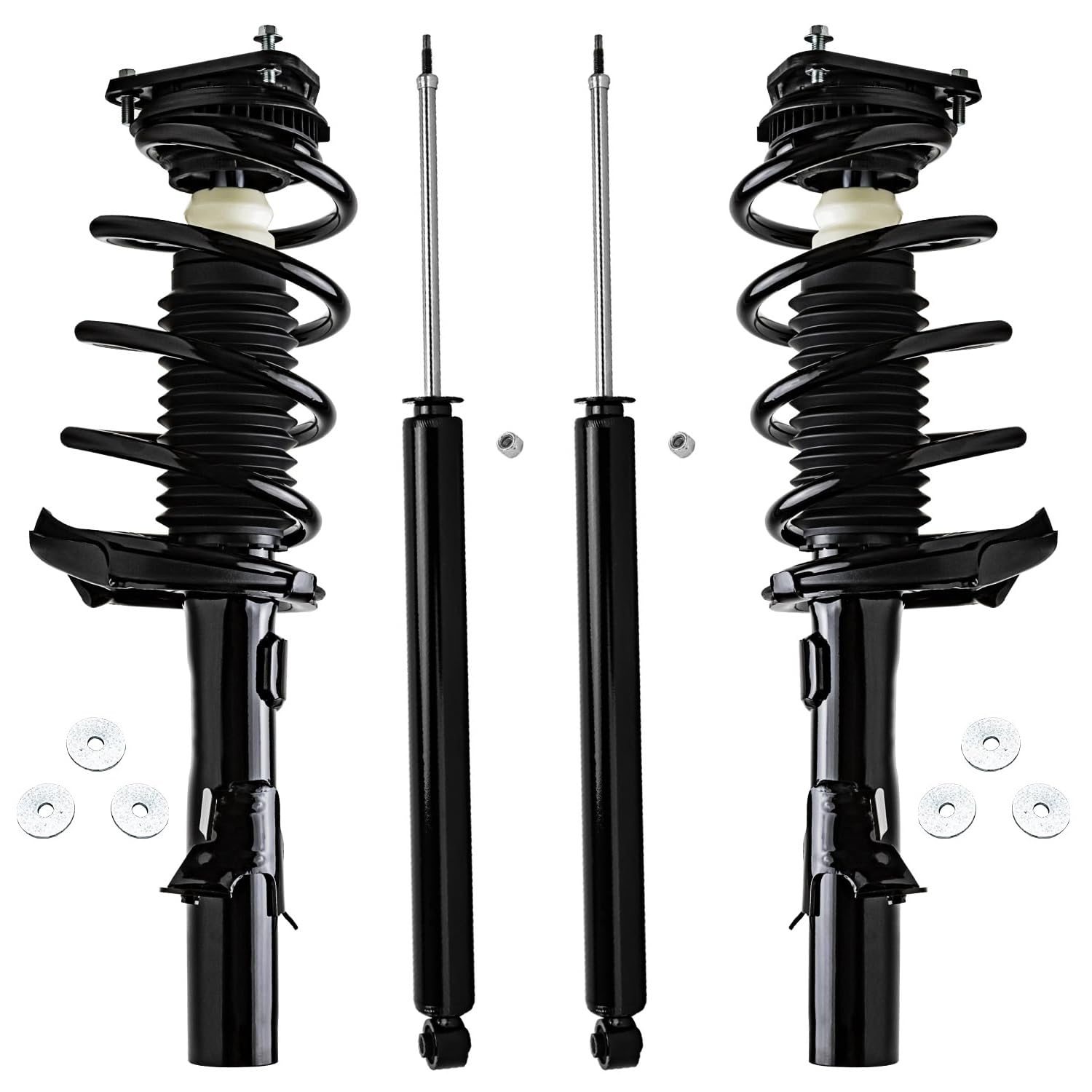 4pc Front Struts Rear Shock Absorbers Suspension Kit
