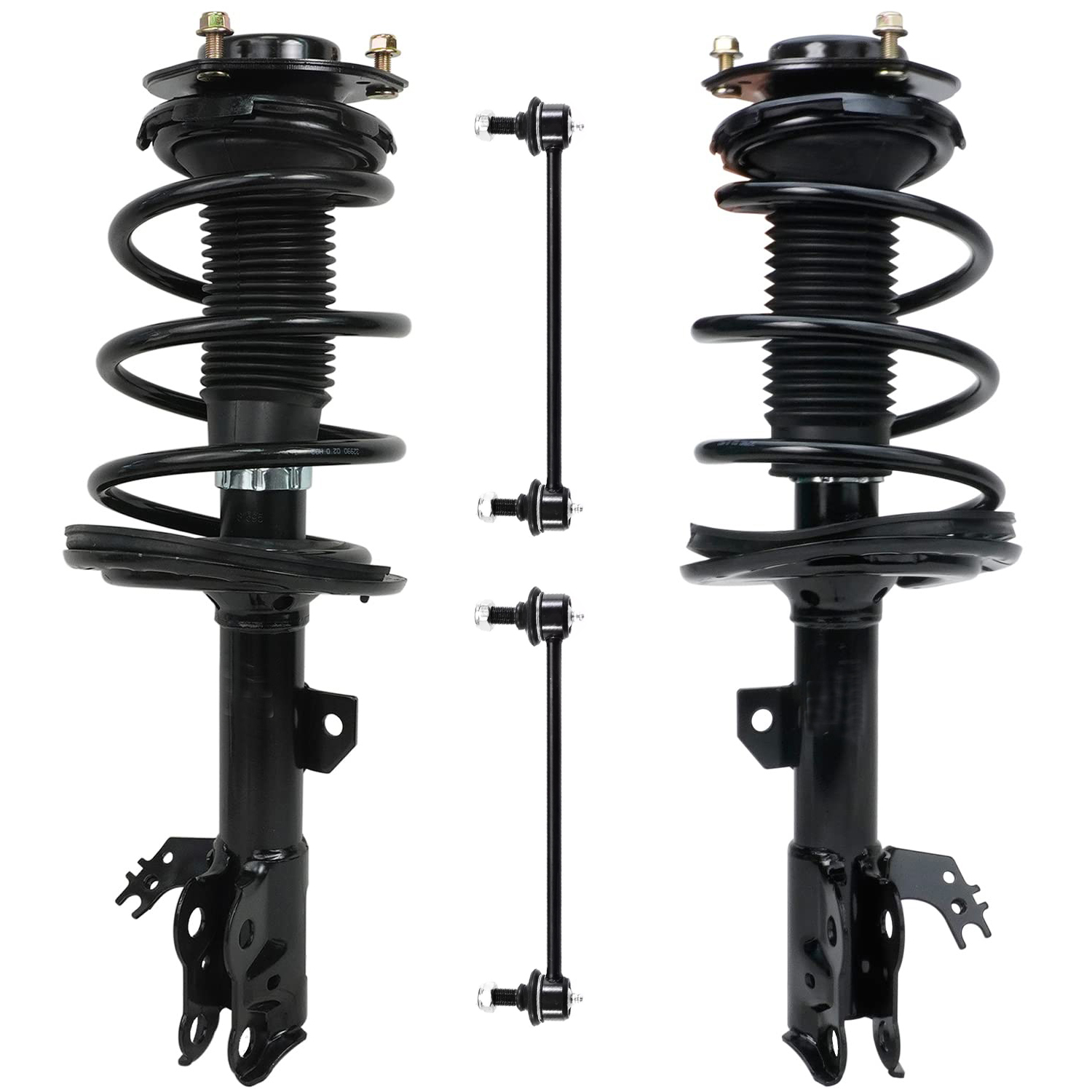 4pc Front Struts Sway Bar Links Suspension Kit