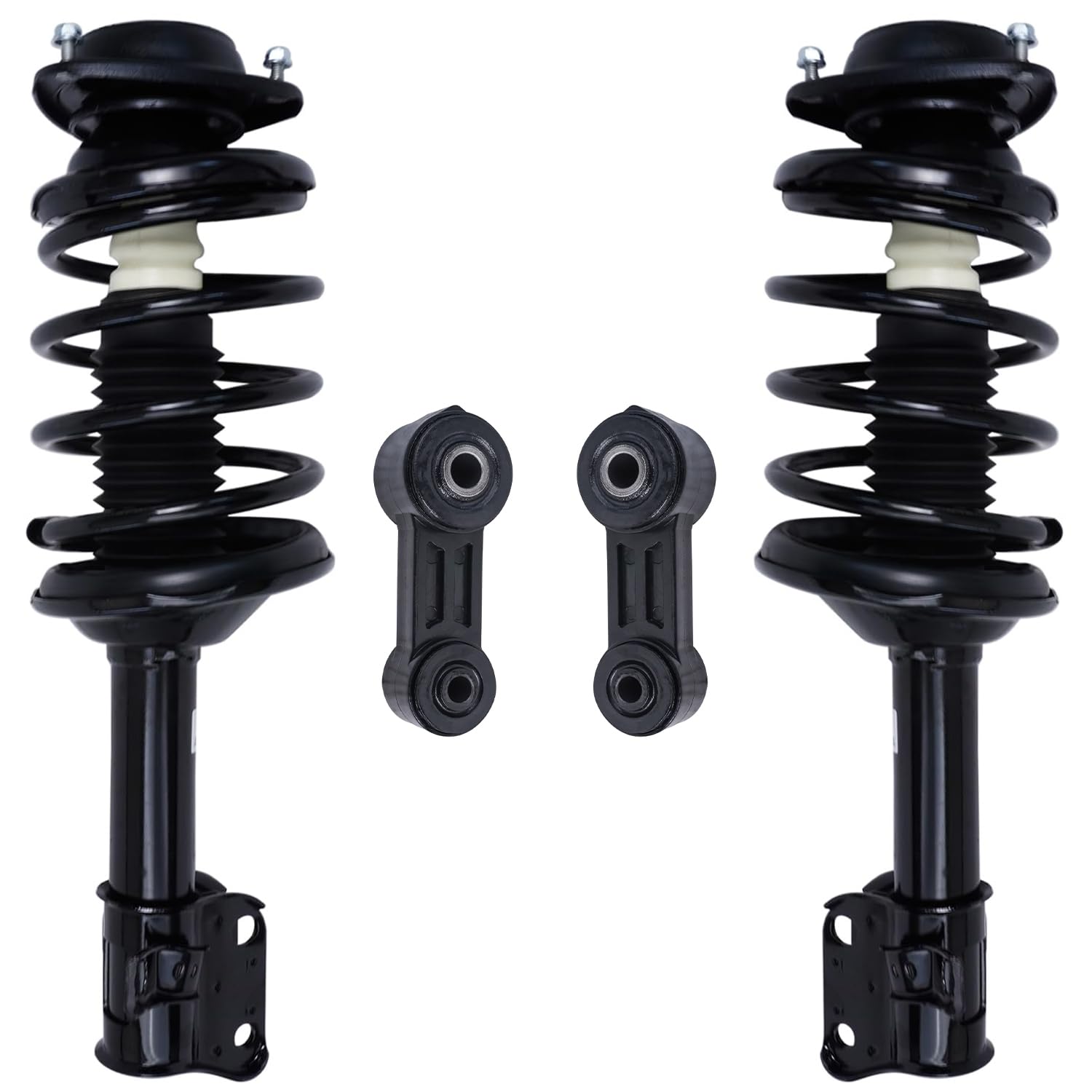 4pc Front Struts Sway Bar Links Suspension Kit