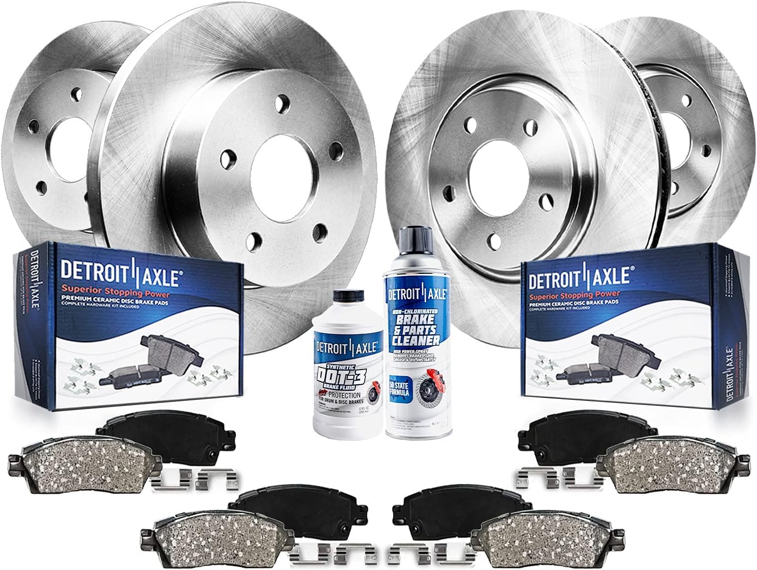 thumbnail image 2 of Front Brake Pads And Disc Rotors Set For Kia Cerato (including Koup YD) 2013-2019 2 of 3