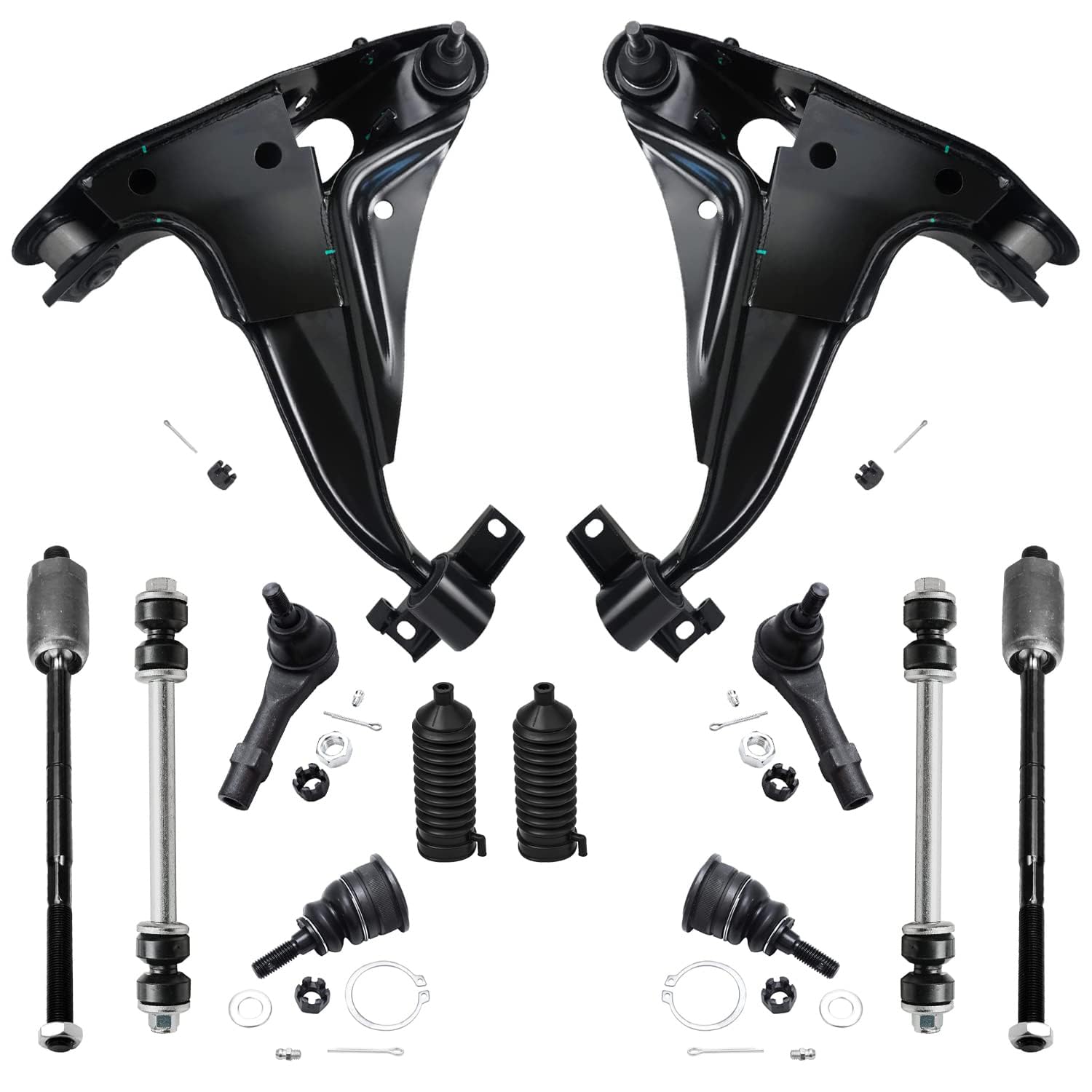 thumbnail image 2 of Front Lower Control Arms With Ball Joints For 2011-2019 Ford Explorer – Pair – Czwenqi2018 – 10 Year Warranty 2 of 5