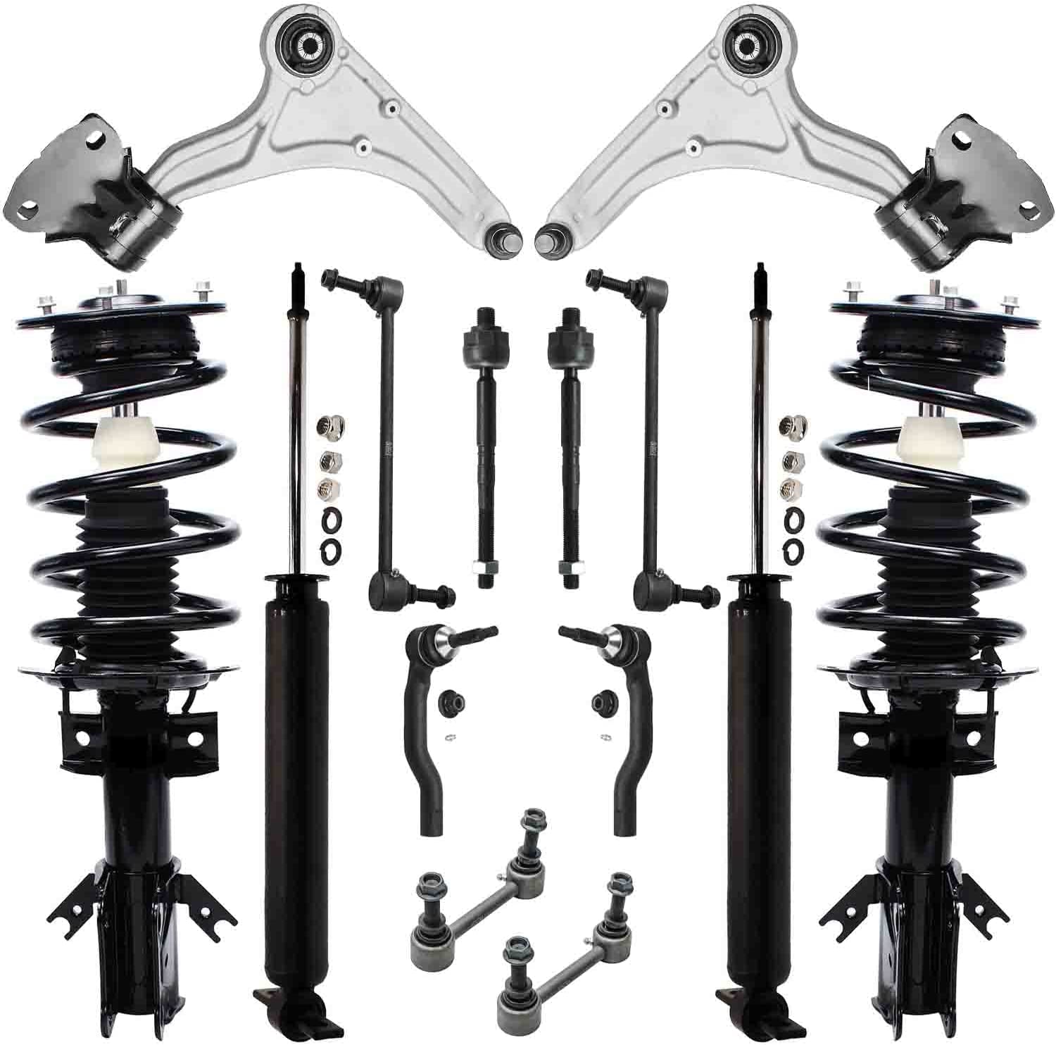 thumbnail image 2 of 4PCS Front Lower Control Arms Suspension Kit For Ford Fusion & Mercury Milan 2 of 6