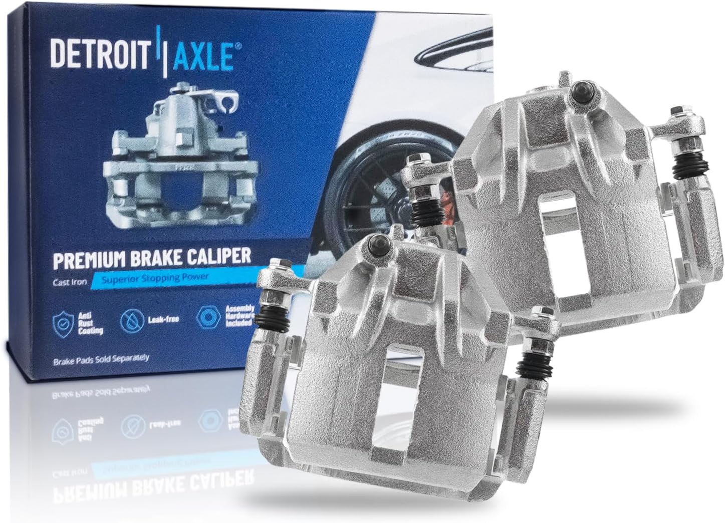 Pair Front Brake Calipers (Brand New)