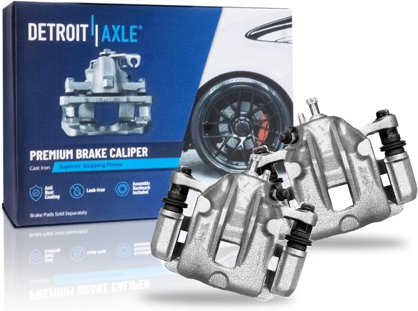 Pair Rear Brake Calipers (Brand New)