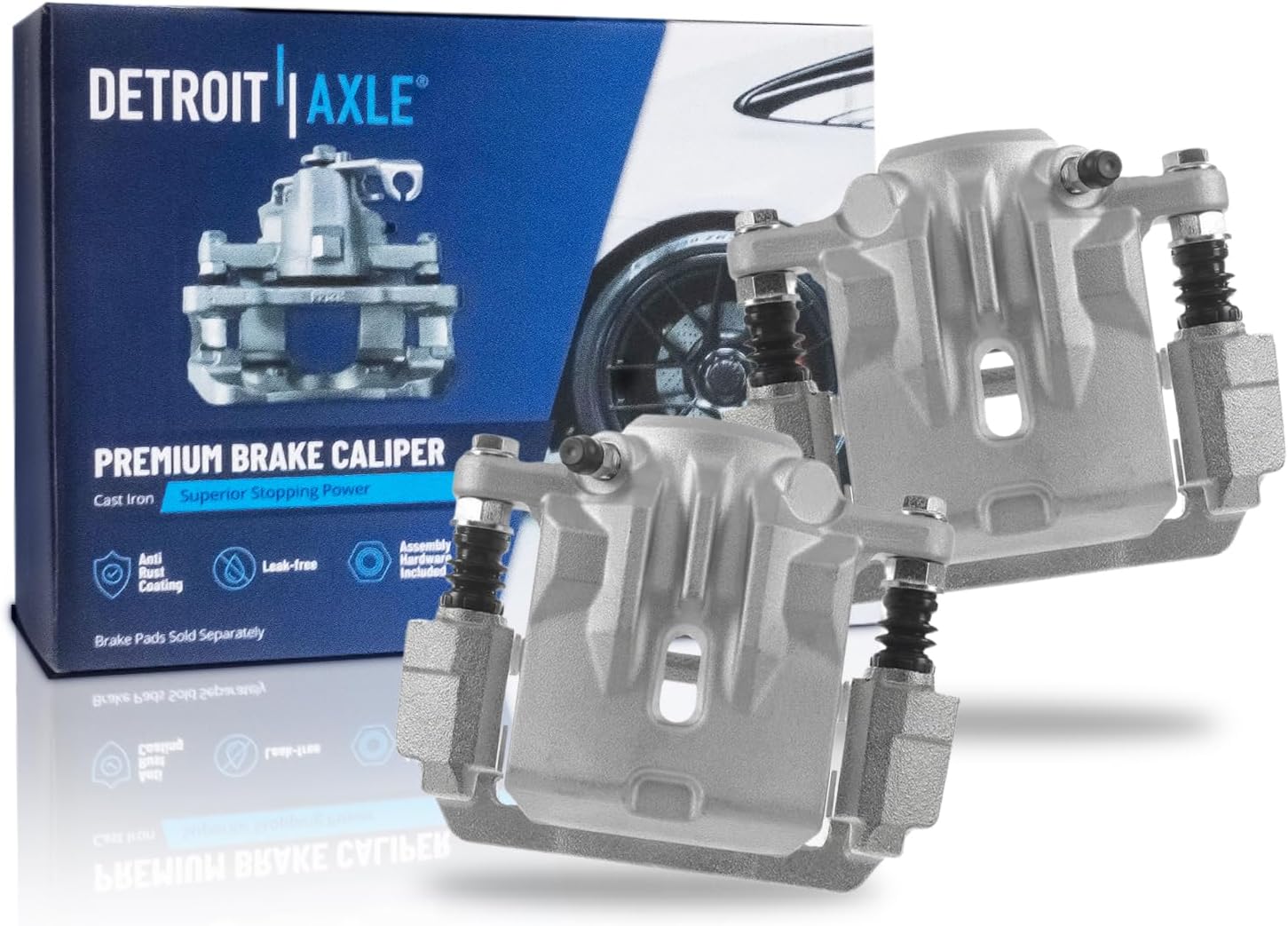 Pair Rear Brake Calipers (Brand New)