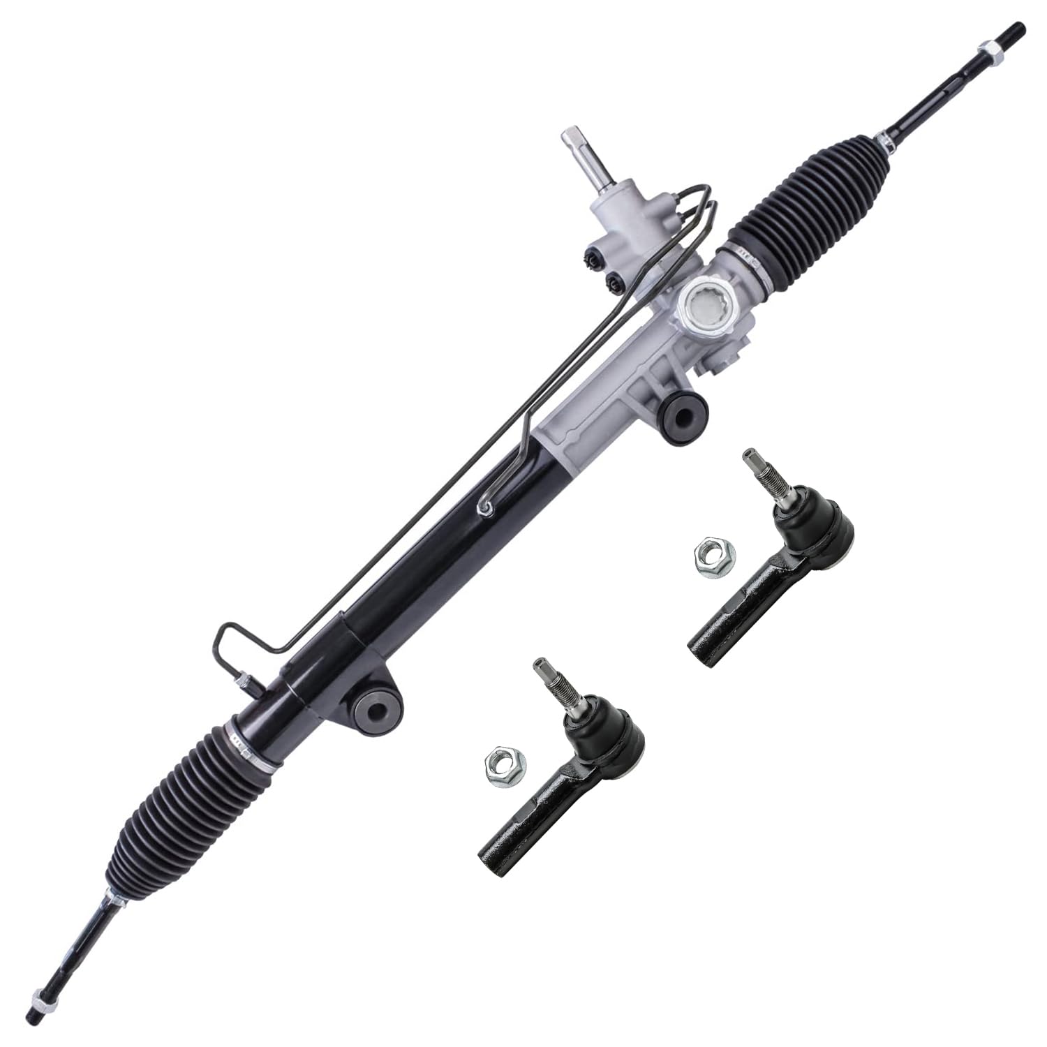 Power Steering Rack and Pinion Outer Tie Rods Suspension Kit