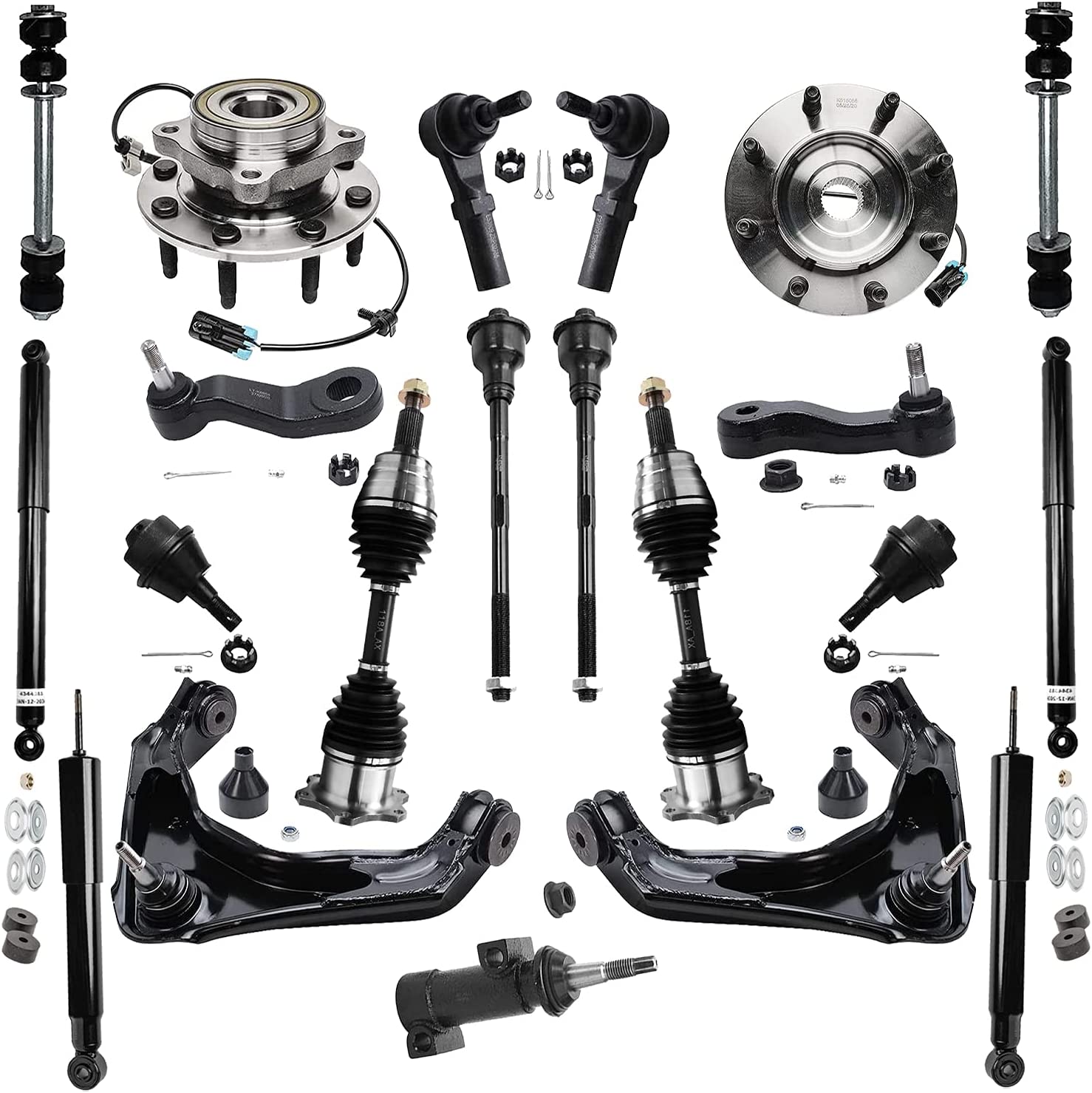 thumbnail image 2 of AM Autoparts Front Steering & Suspension Kit For Ford Focus (2000-2006) - 6 Piece Set 2 of 4