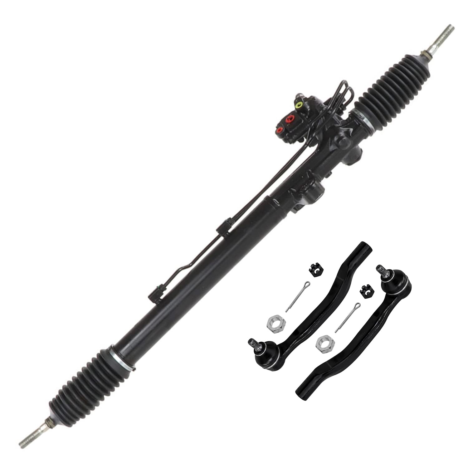 Power Steering Rack and Pinion Outer Tie Rods Suspension Kit