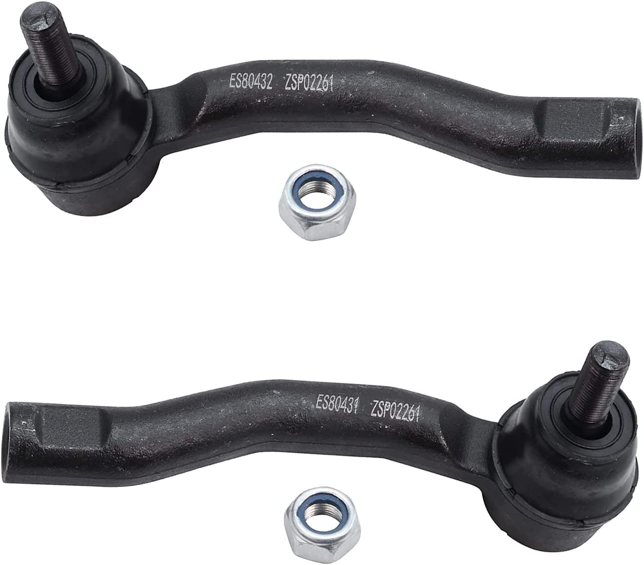 2008 Toyota Corolla - Detroit Axle Power Steering Rack and Pinion Outer ...