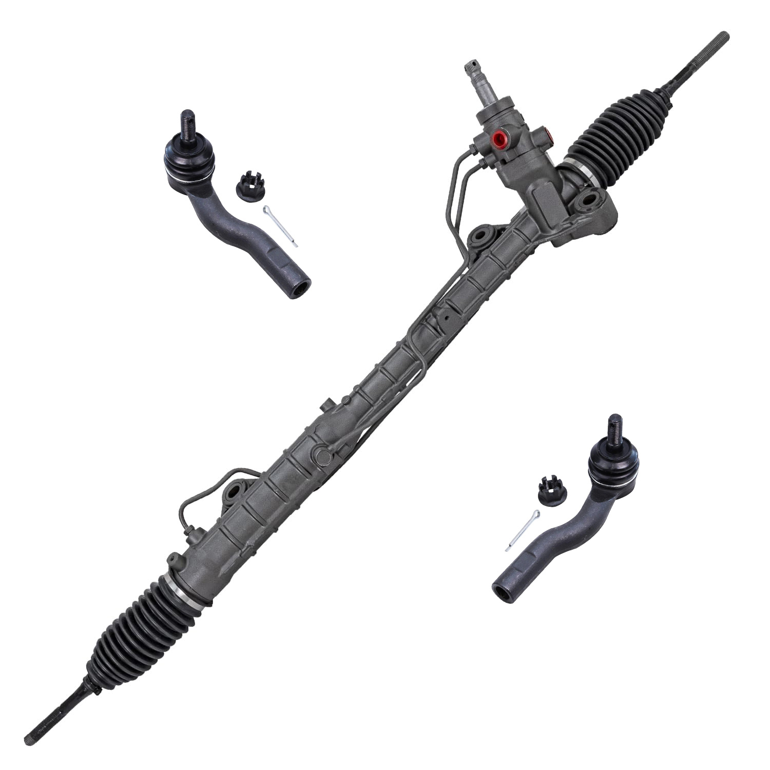 Power Steering Rack and Pinion Outer Tie Rods Suspension Kit