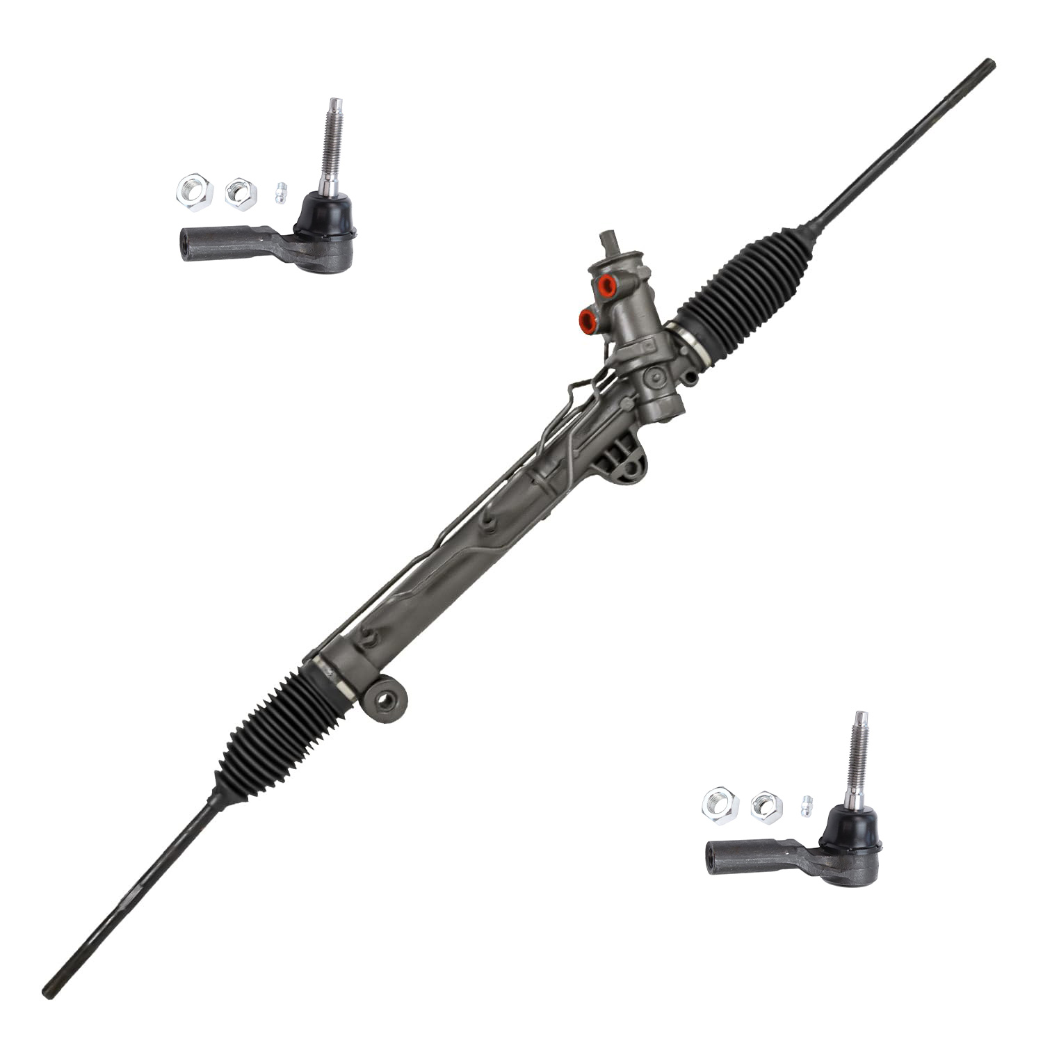 Power Steering Rack and Pinion Outer Tie Rods Suspension Kit