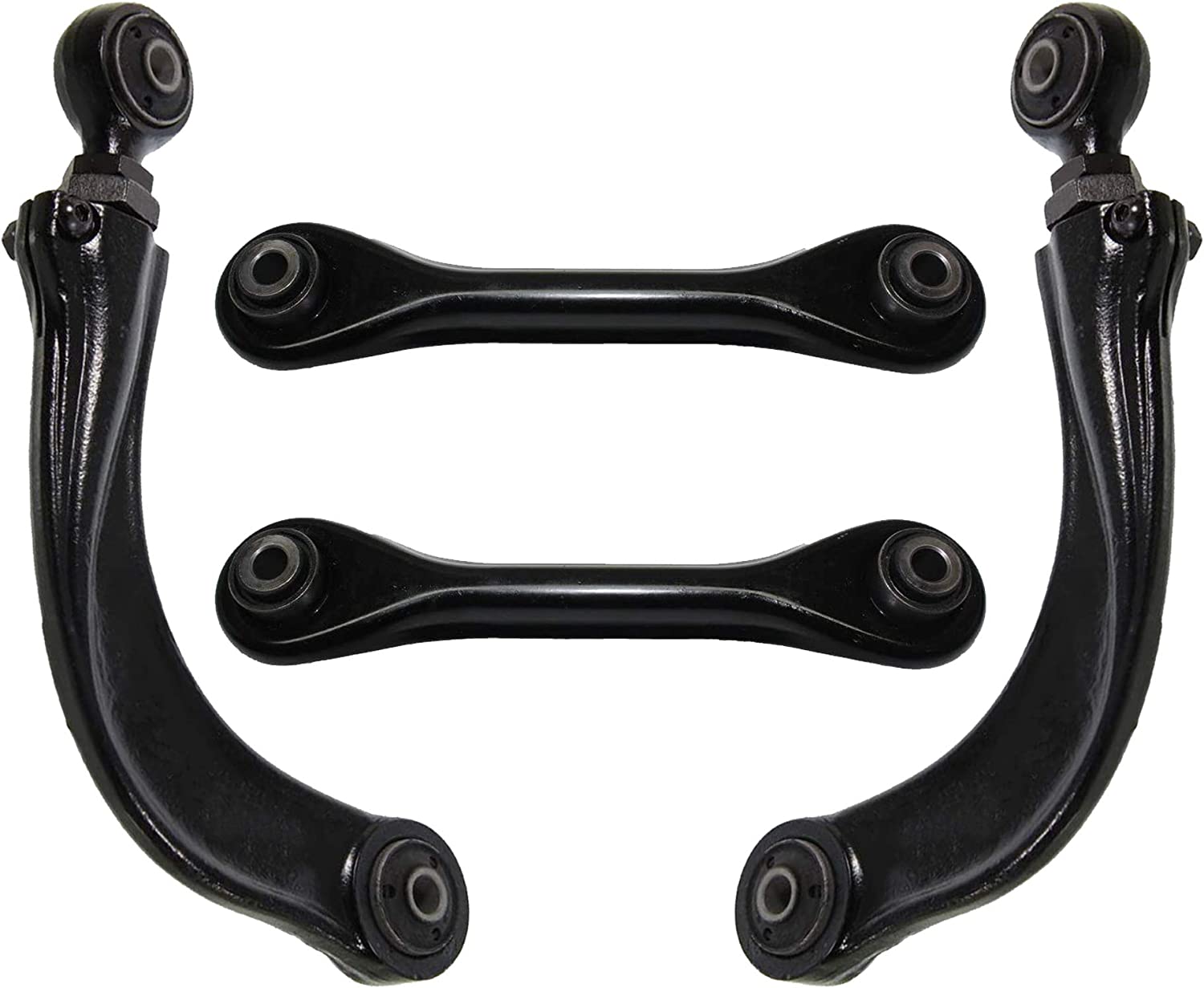 Detroit Axle - Rear Upper Lower Forward Control Arms for Ford Focus ...
