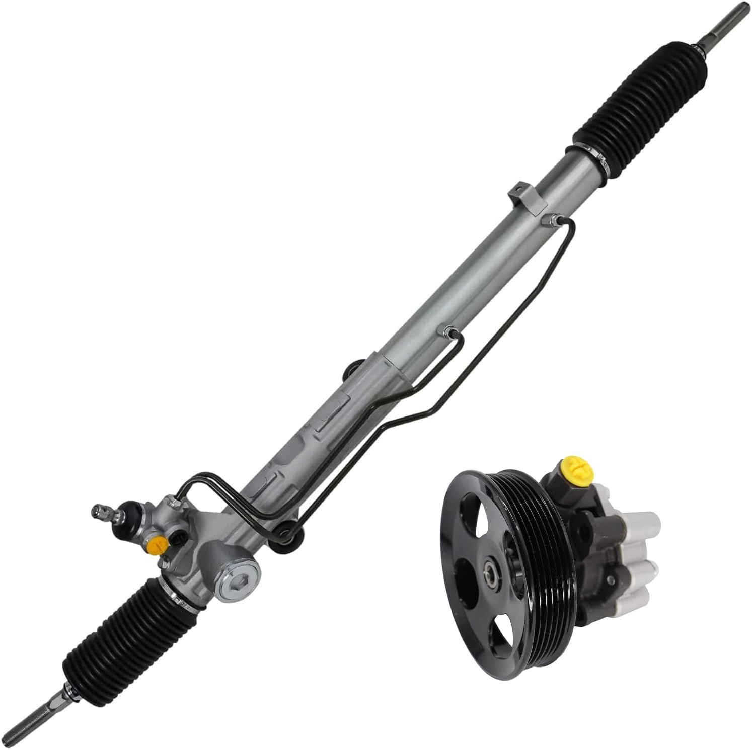Power Steering Rack and Pinion Pump with Pulley Kit