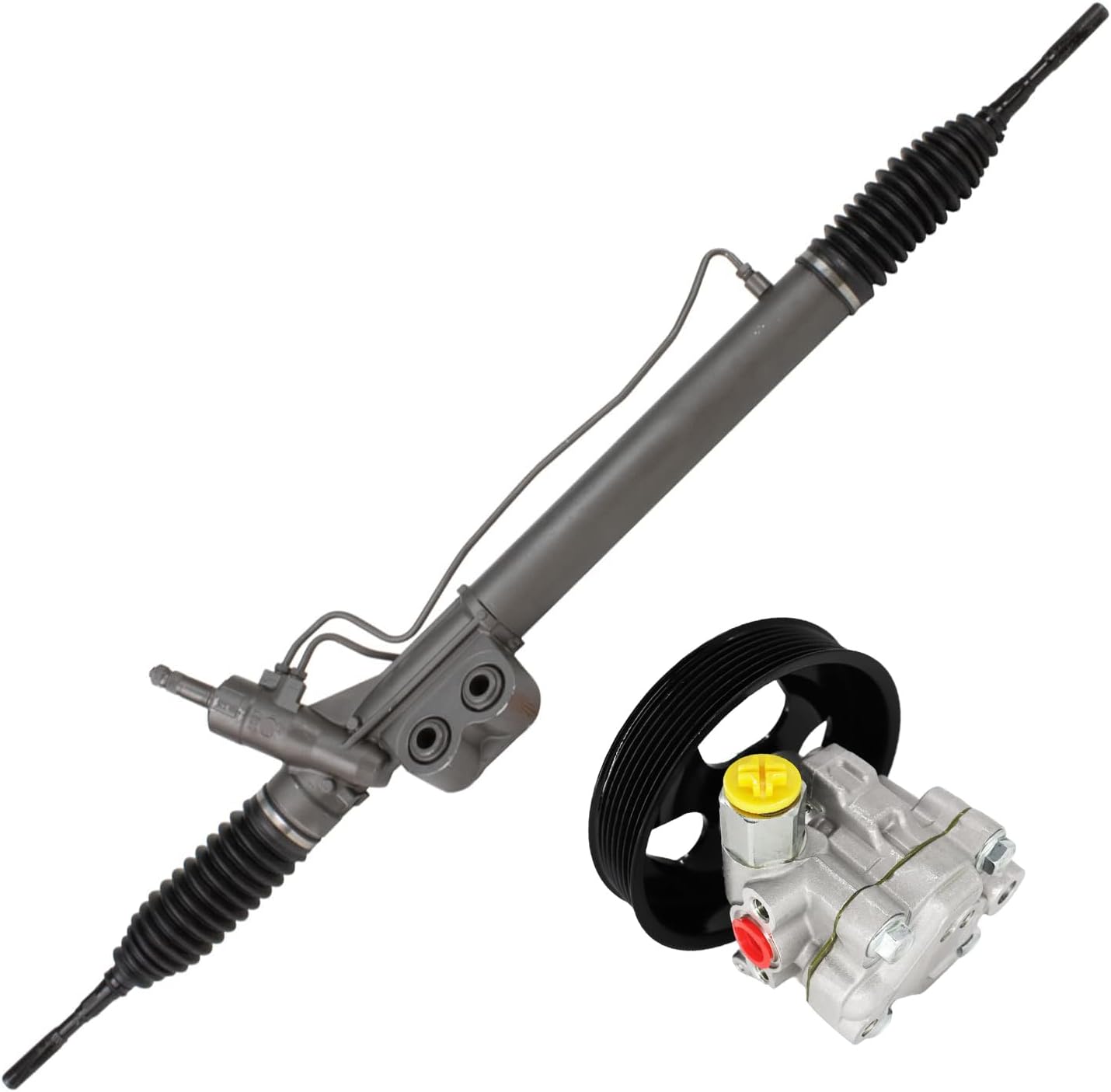 Power Steering Rack and Pinion Pump with Pulley Kit