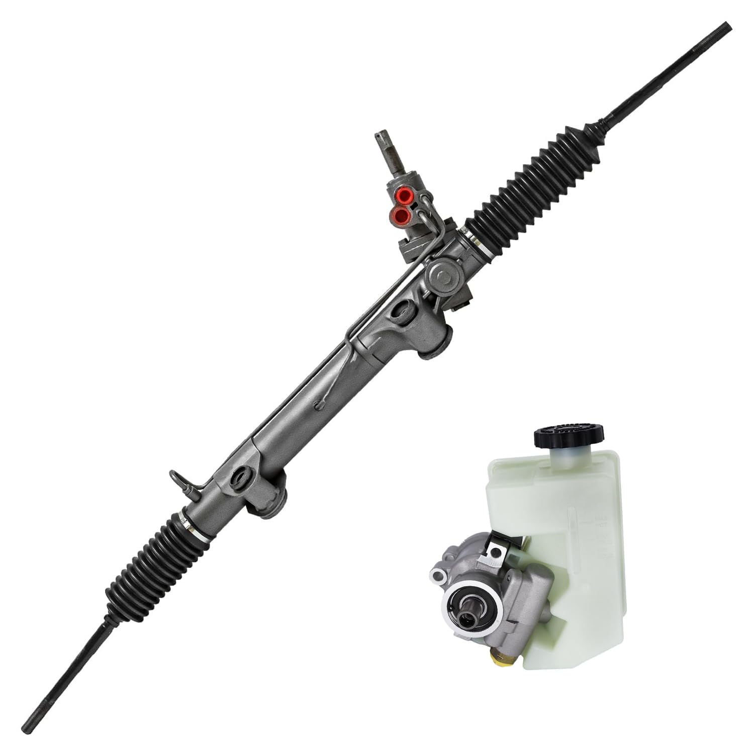 Power Steering Rack and Pinion Pump with Reservoir Kit