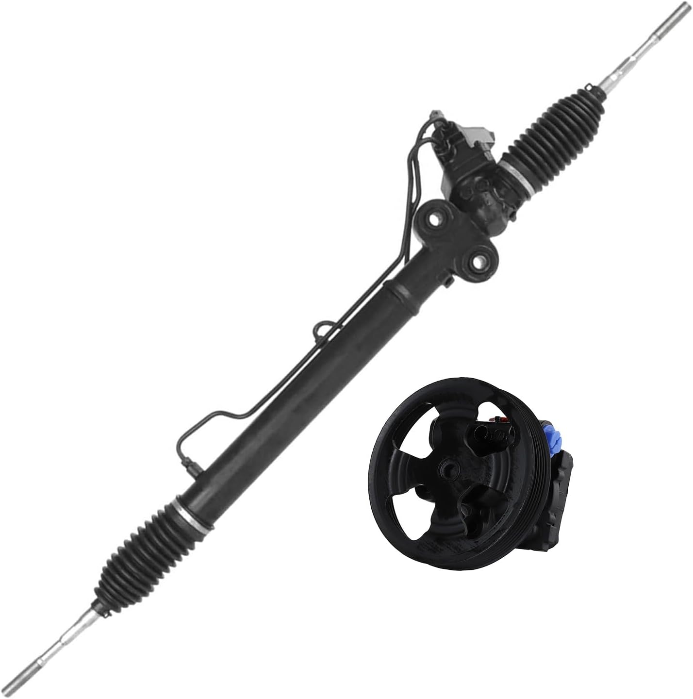 Power Steering Rack and Pinion Pump with Pulley Kit