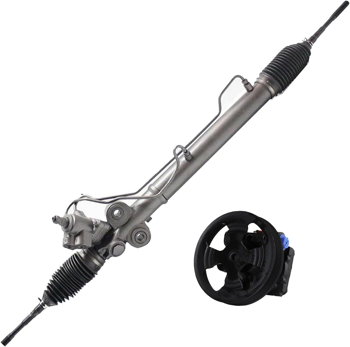 Power Steering Rack and Pinion Pump with Pulley Kit