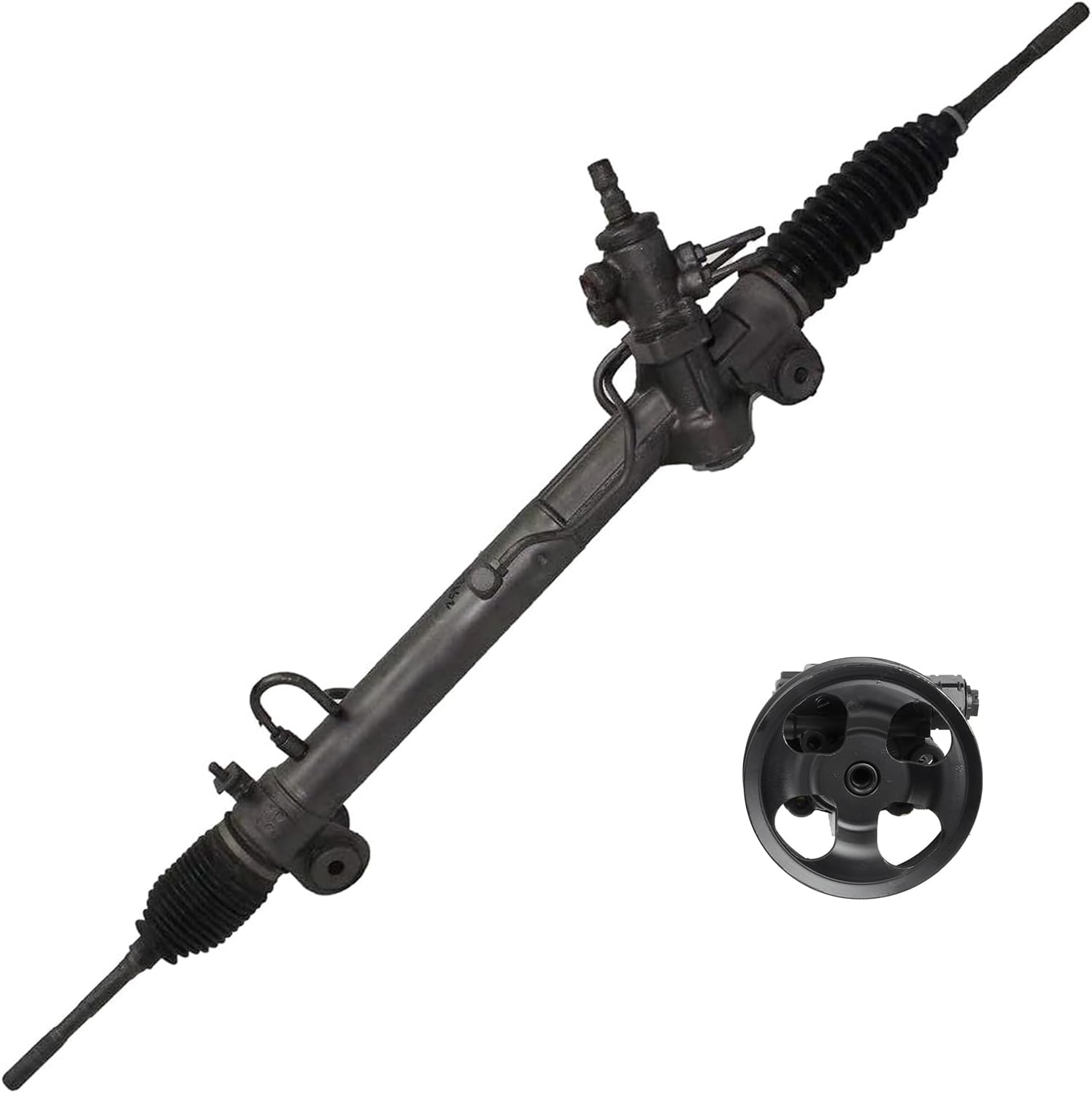 Power Steering Rack and Pinion Pump with Pulley Kit