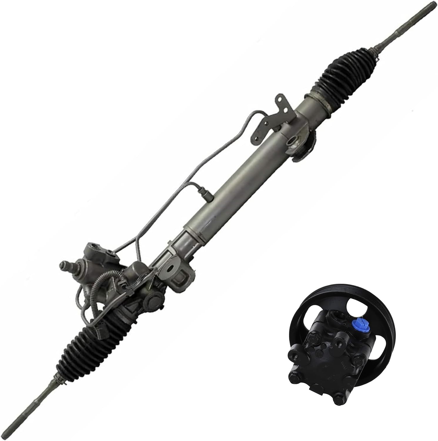 Power Steering Rack and Pinion Pump with Pulley Kit