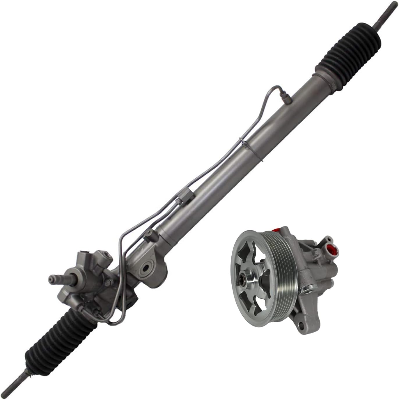 Power Steering Rack and Pinion Pump with Pulley Kit