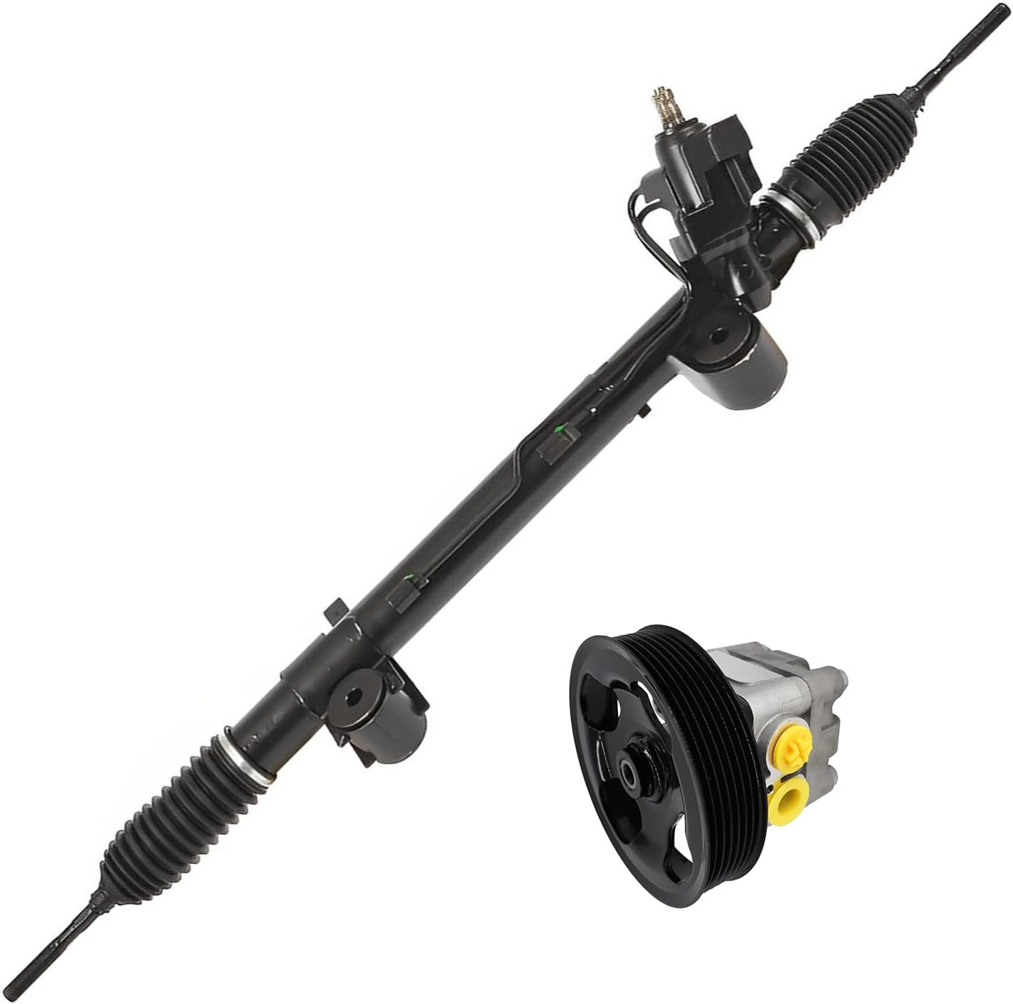 Power Steering Rack and Pinion Pump with Pulley Kit