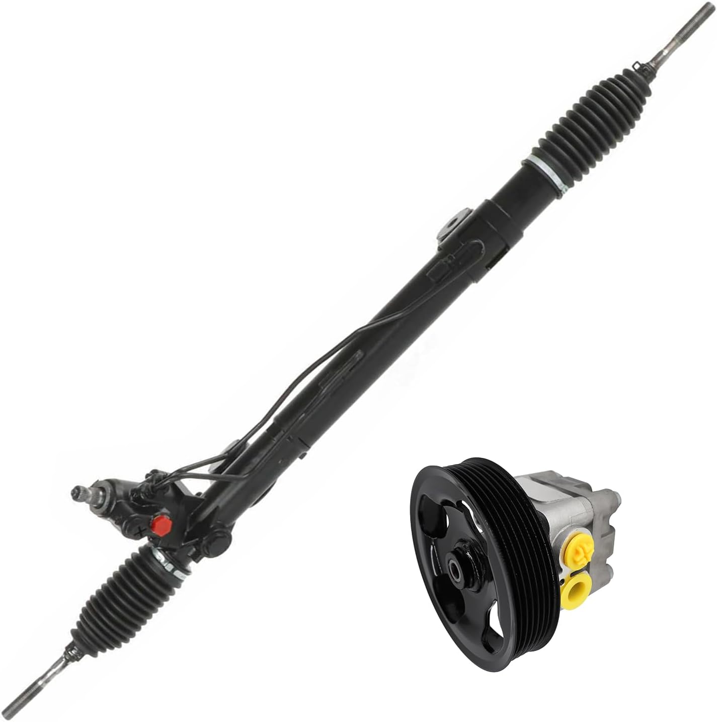 Power Steering Rack and Pinion Pump with Pulley Kit