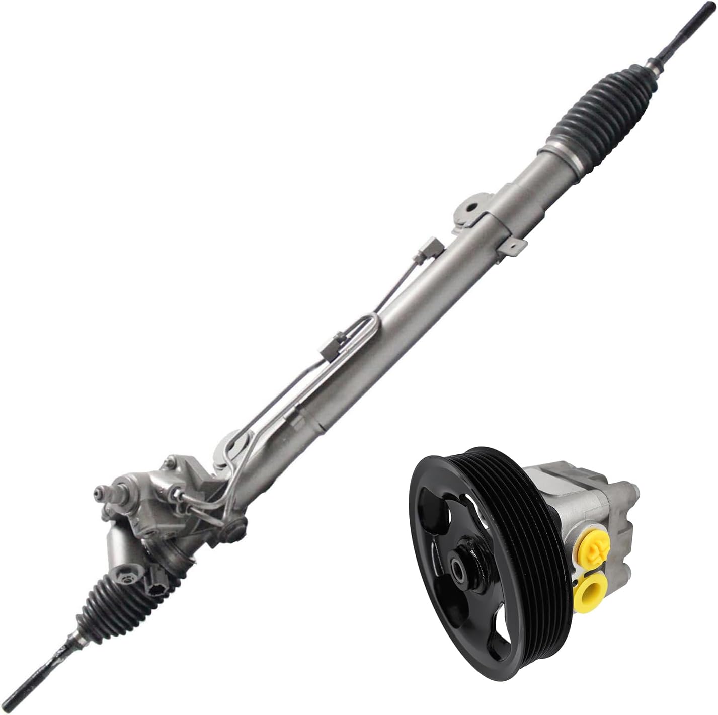 Power Steering Rack and Pinion Pump with Pulley Kit