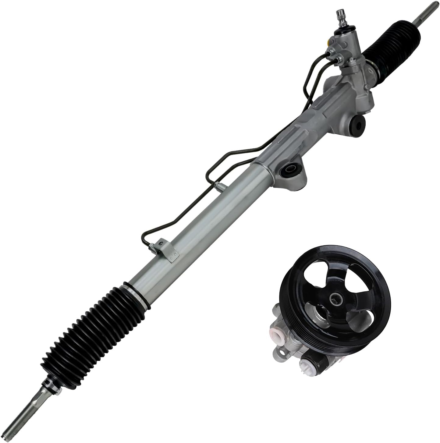 Power Steering Rack and Pinion Pump with Pulley Kit