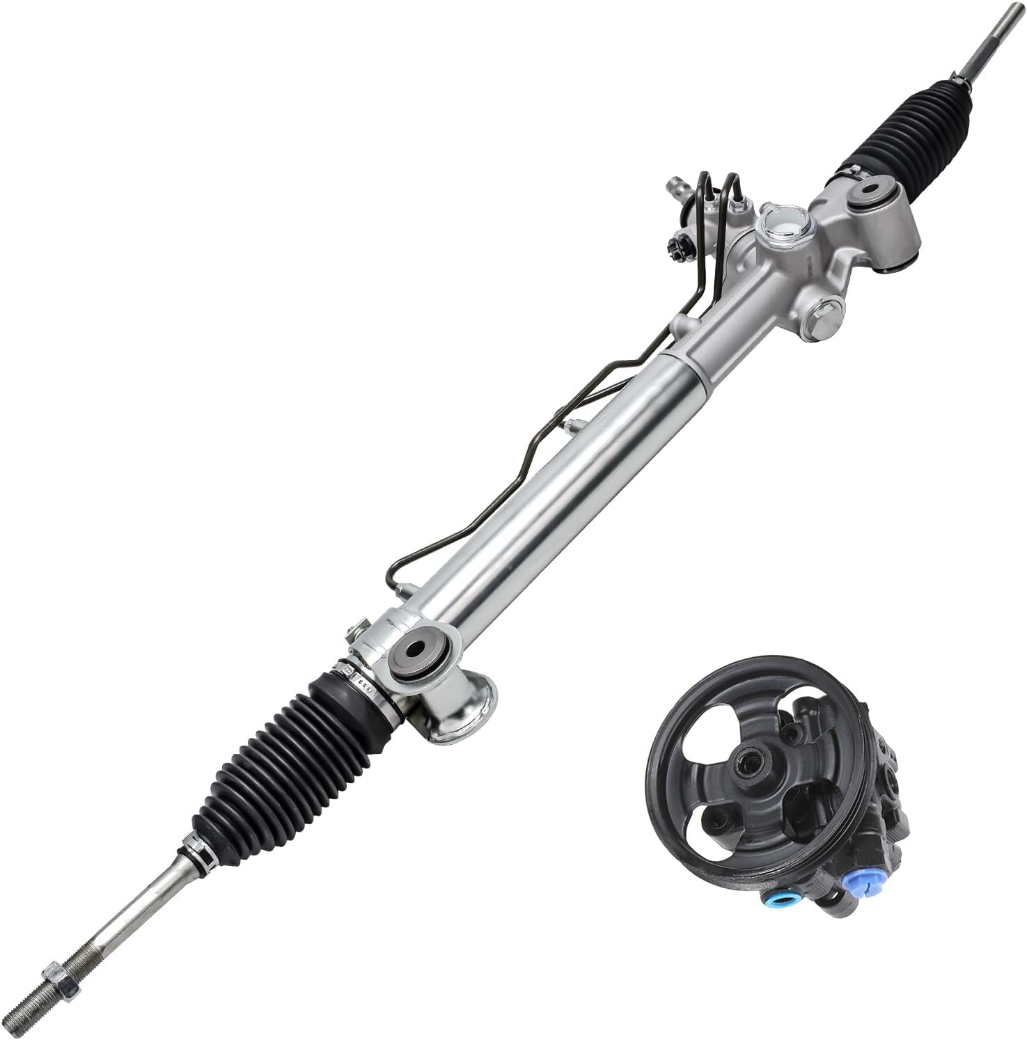 Power Steering Rack and Pinion Pump with Pulley Kit