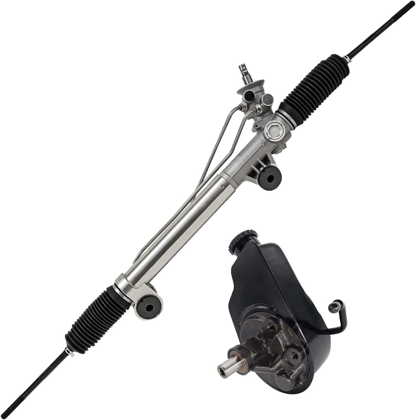 Power Steering Rack and Pinion Pump with Reservoir Kit