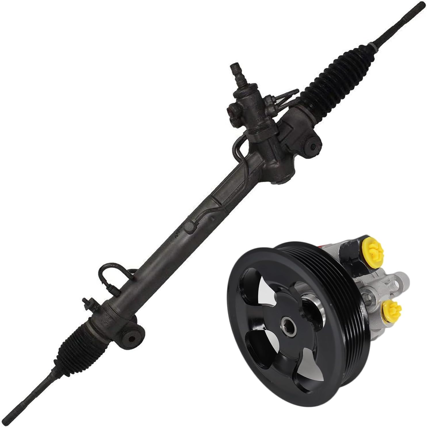 Power Steering Rack and Pinion Pump with Pulley Kit