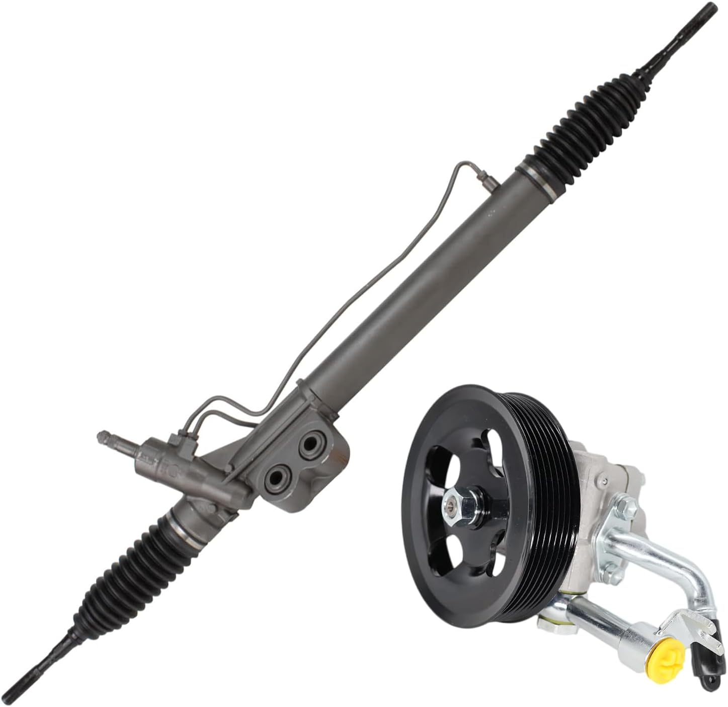 Power Steering Rack and Pinion Pump with Pulley Kit