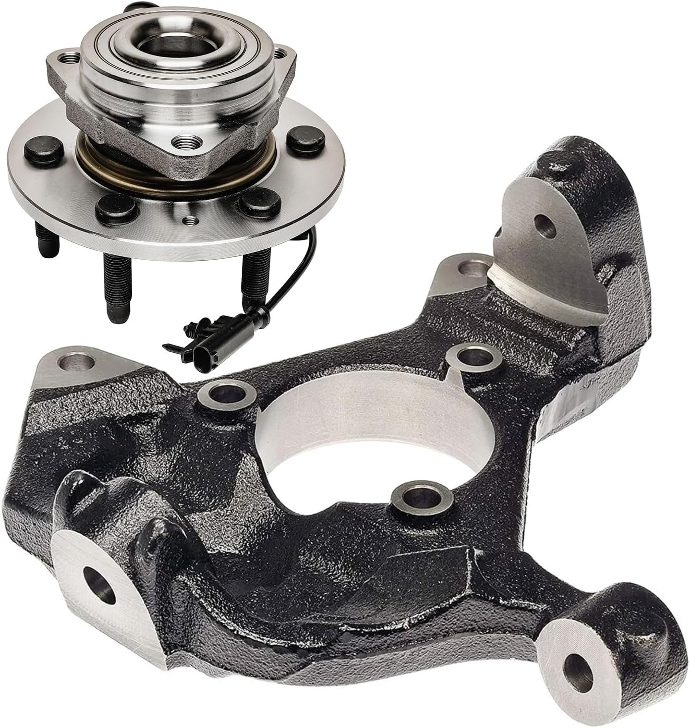 Front Driver Side Steering Knuckle and Wheel Hub Bearing Kit